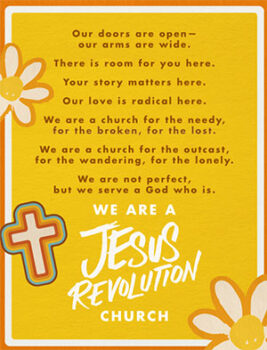 JESUS REVOLUTION movie church pledge image